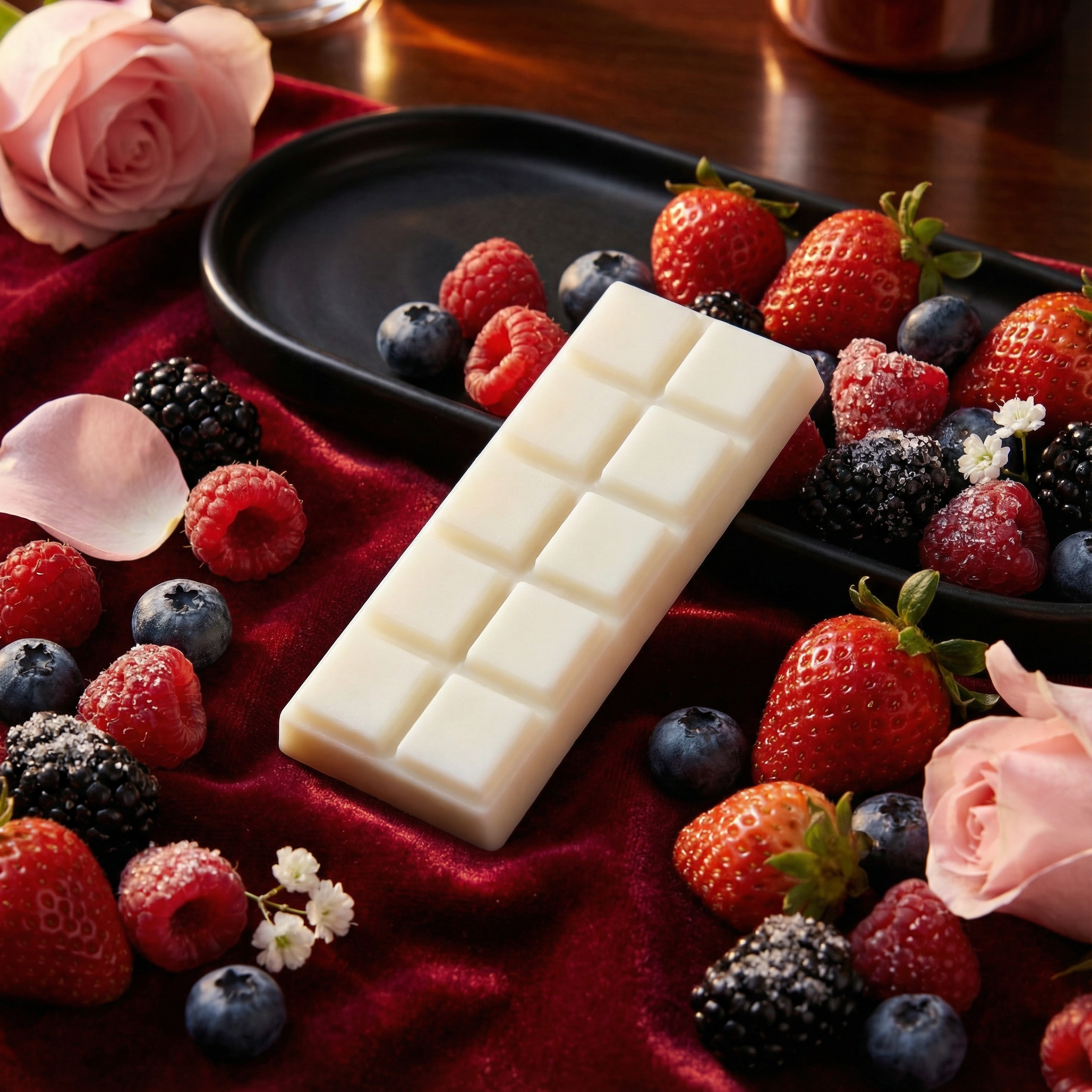 Échantillon – 2 carrés de fondant parfumé