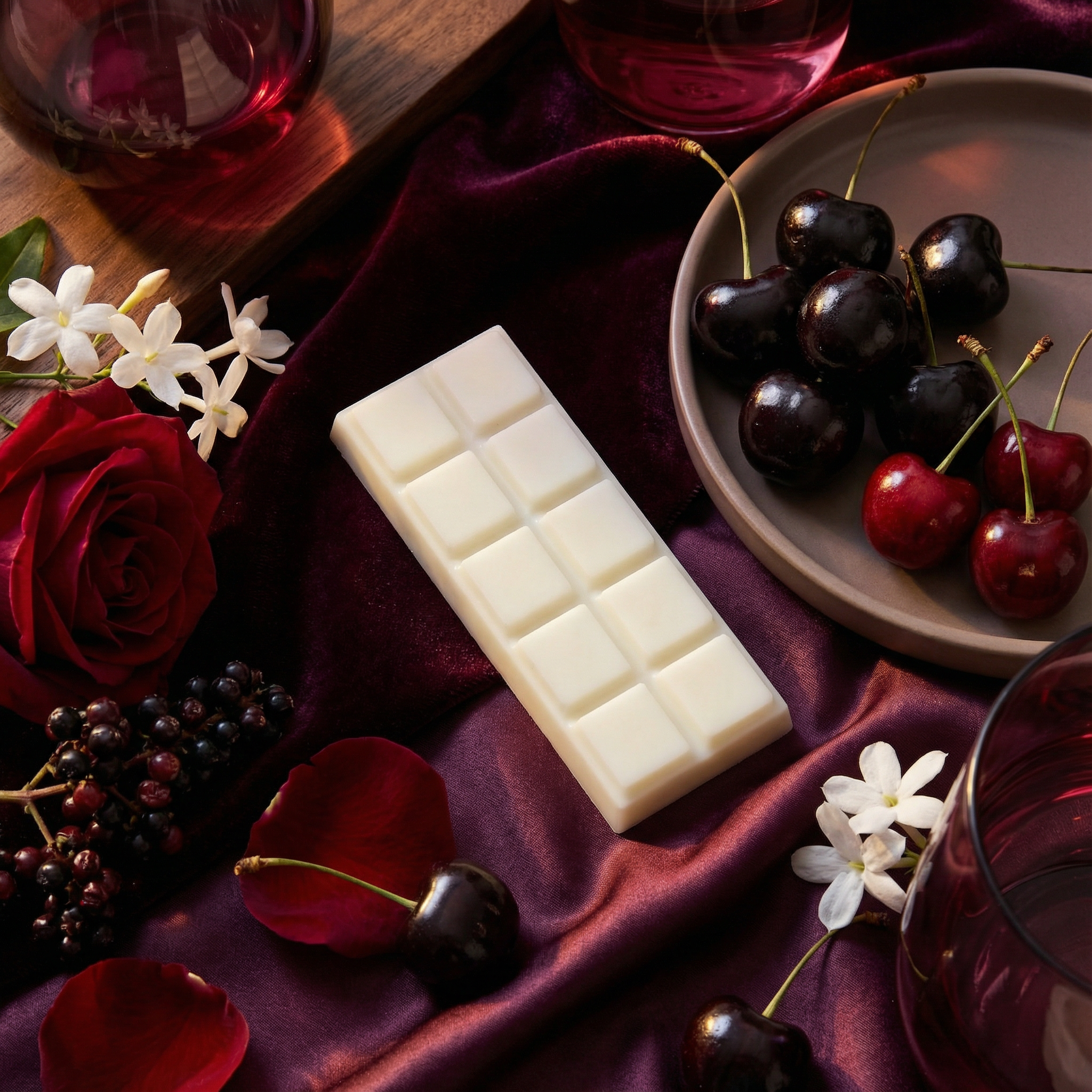 Échantillon – 2 carrés de fondant parfumé